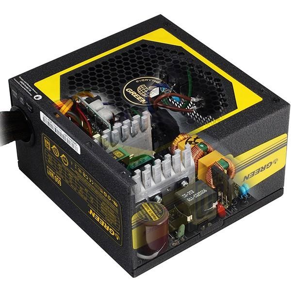منبع تغذیه کامپیوتر گرین مدل GP650A-UK - Image 2