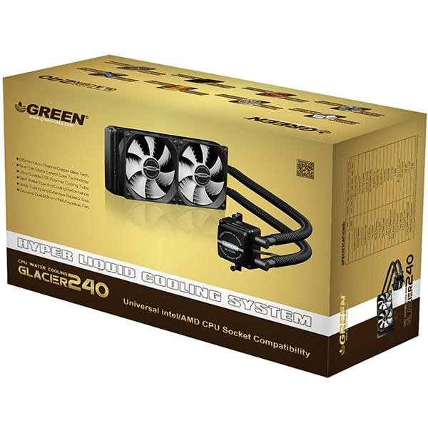 سیستم خنک کننده آبی گرین مدل Glacier GLC240A - Image 4