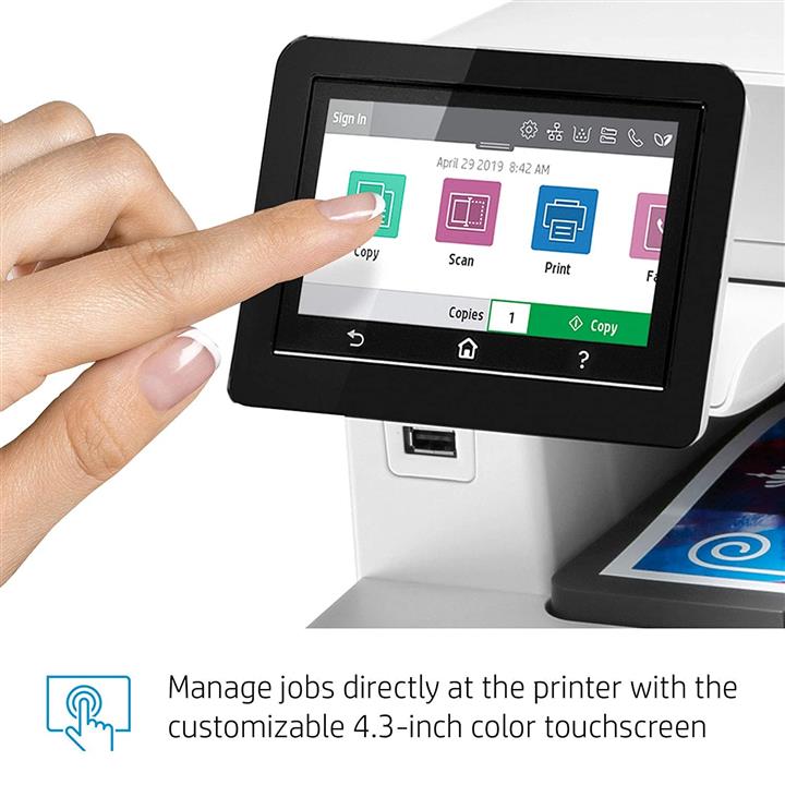 پرینتر لیزری رنگی اچ پی مدل Color LaserJet Pro MFP M479fdn - Image 2