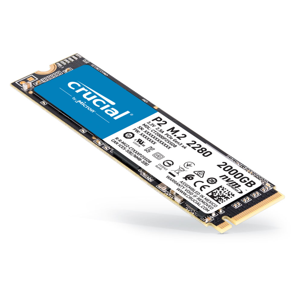 اس اس دی کروشیال اینترنال P2 M.2 دو ترابایت - Image 2