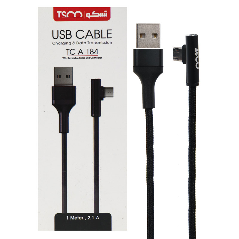 کابل شارژ 1 متری اندروید TCA 184