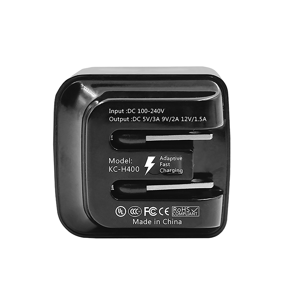 KC-H405 ا Koluman KC-H405 2 Port Wall Charger - Image 3