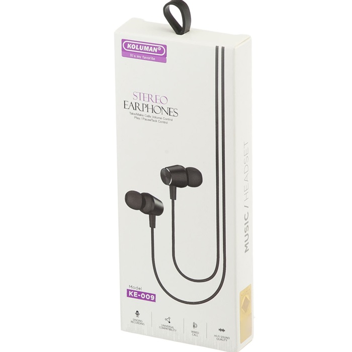 هندزفری کلومن مدل KE-009