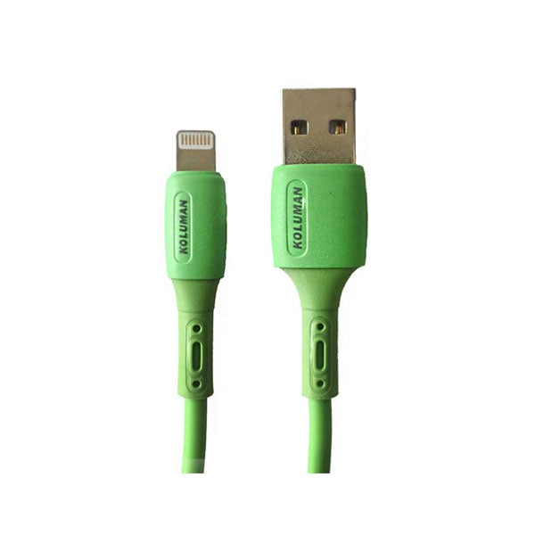 کابل آیفون Lightning طول 1 متر کلومن (KOLUMAN) مدل KD-62