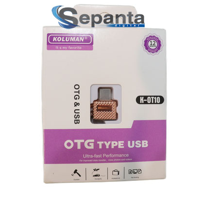 مبدل OTG TYPE-C کلومن مدل K-OT10