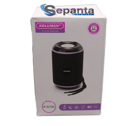 اسپیکر بلوتوثی قابل حمل کلومن مدل K-S100 - Image 6