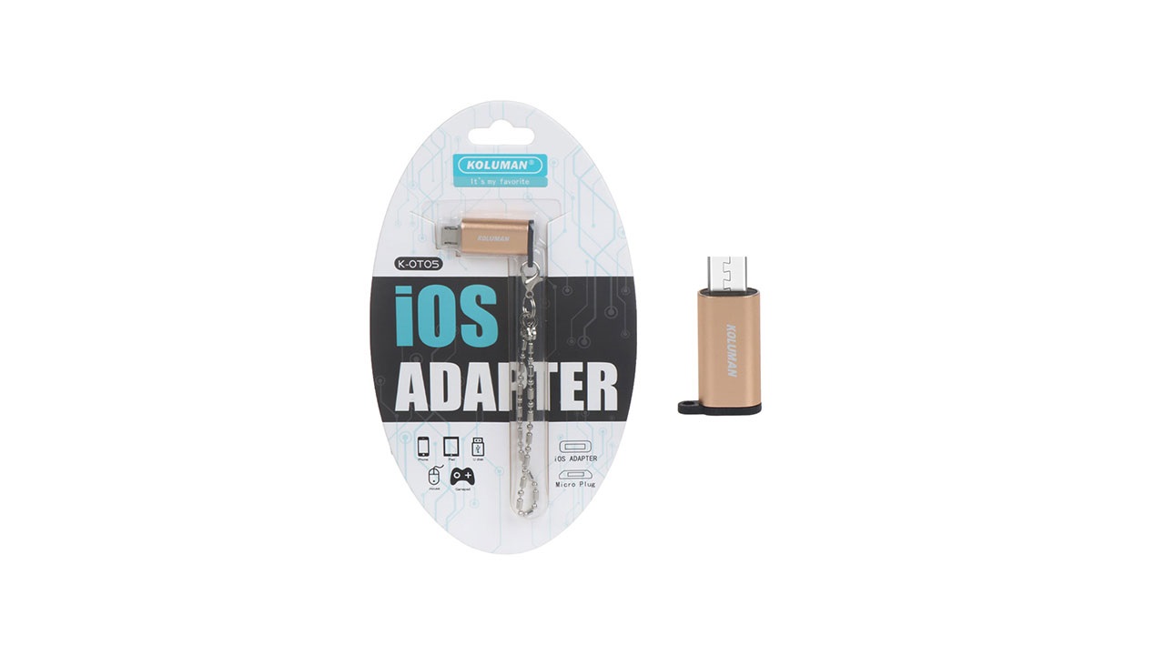 مبدل OTG کلومن مدل K-OT05 IOS - V8 - Image 2