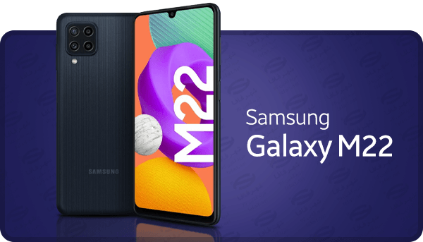 گوشی موبایل سامسونگ مدل Galaxy M22 SM-M225FV/DS دو سیم کارت ظرفیت 128 گیگابایت و رم 4 گیگابایت