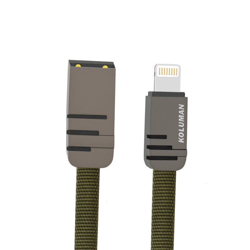 کابل انتقال دیتا و شارژ IOS کلومن (koluman) مدل Kd-16