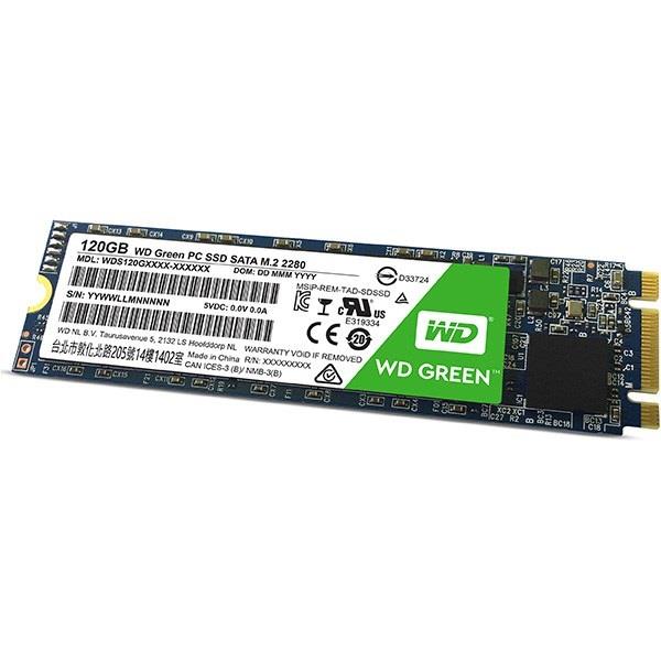 حافظه اس اس دی وسترن دیجیتال مدل گرین ام تو با ظرفیت 120 گیگابایت - Image 2