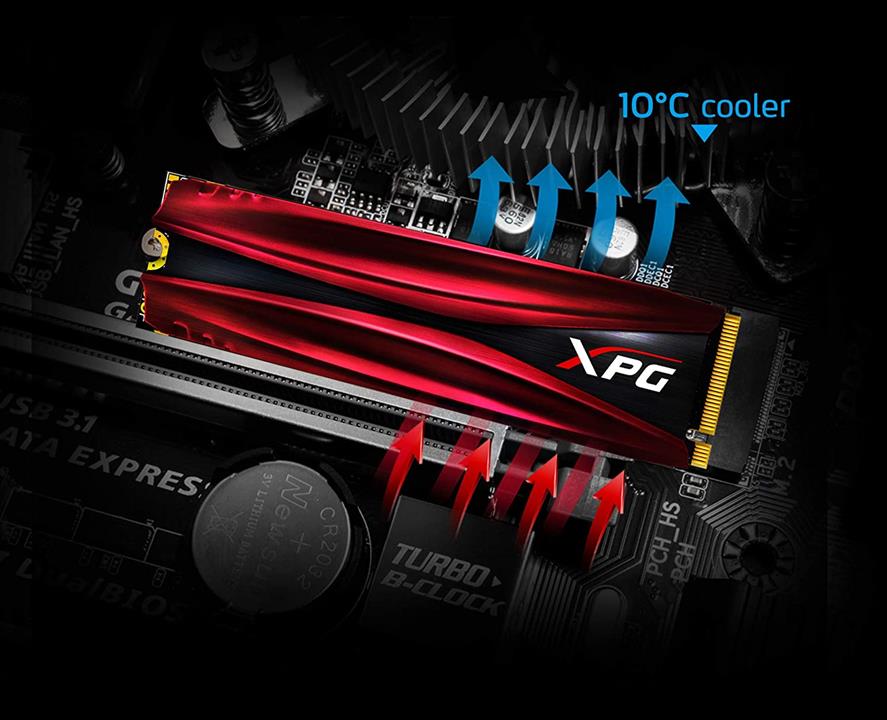 اس اس دی ای دیتا XPG GAMMIX S11 PRO M.2 2280 2TB NVMe - Image 2