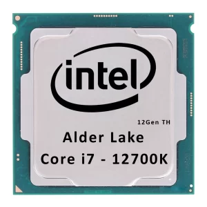 پردازنده اینتل مدل i7-12700K